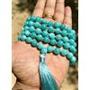 8 mm Rnd 108+1 Perline APATITE JADE Jaap Mala Rosario Japa Mala, Gioielli Ene...