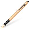 Cross Classic Century - Penna a sfera Stilografica, tratto fine Oro rosa spazzolato.
