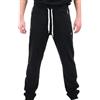 Champion Legacy Icons-Powerblend Terry C-Logo Zip Rib Cuff Pantaloni da Tuta, Nero, S Uomo