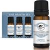 OPTIMA NATURA Set di Oli essenziali per La Salute Optima Natura, Olio dei Quattro Ladroni, Lavanda, Eucalipto, Oli Profumati al 100% Naturali, per Raffreddore, Mal di Gola, Rinite 3x10ml