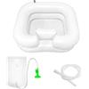 HIQE-FL Lavandino Gonfiabile Per Capelli,Bacino Gonfiabile Per Capelli Portatile,Lavandino Gonfiabile Per Lavaggio Dei Capelli,Gonfiabile Mobile Bacinella Gonfiabile,Lavandino Gonfiabile (B)