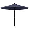 ABCCANOPY Ombrellone con pulsante per l'inclinazione, per il cortile, tavolo, mercato, giardino, terrazza e piscina, 8 stecche, oltre 13 colori, diametro: 19 cm / 22,9 cm / 25,4 cm