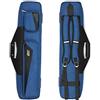 MangoRun Custodia per stecca da biliardo 4x4 con cinghie per zaino, custodia per 4 stecche da biliardo (blu)