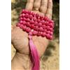 8 mm Rnd 108+1 Perline GIADA ROSA Jaap Mala Rosario Japa Mala, Gioielli Energ...