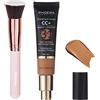 Hilareco PHOERA Crema CC+, Fondotinta coprente, Crema correttiva del colore, Siero idratante anti-età e Protezione solare SPF 25+ (180 Tan, 30 g (confezione da 1))