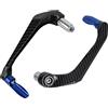 KIMISS Protezione del manubrio del motociclo-paramano moto universale-Duokon Universale 7/8 Pollici 22mm CNC Alluminio Manubrio Freno Leva Frizione Protezione della Mano Protezione per Moto, Moto