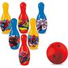 Mondo Toys - Set da Bowling Spiderman per bambini - INCLUDE 1 palla e 6 Birilli tema Spiderman - giocattoli di Sport - gioco per bambini 2 3 4 Anni - 28075