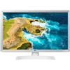 LG Smart TV 24 LED HD 1366x768 Monitor PC Wifi WebOS LG 24TQ510S-WZ DVB-T2/S2 White