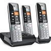 Gigaset Pro Telefono Cordless Gigaset Comfort 500A Trio segreteria in INGLESE [L36852-H3023-B111]