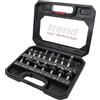 Trend Set di Partenza di 15 Frese per Router, Gambo da 12,7 mm, Punta in Carburo di Tungsteno, Custodia Inclusa, SET/SS9X1/2TC