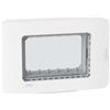 BTicino Placca IP55 3 moduli - supporto stagno MatixGo Bticino 28603W