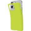 SBS Cover per iPhone 14 Plus Verde Acido Acid Green Pantone 2297 C, Custodia Morbida e Flessibile Antigraffio, Cover Sottile e Comoda da Tenere in Tasca, Custodia Compatibile con Ricarica Wireless