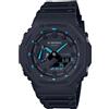 G-Shock Orologio G-Shock GA-2100-1A2ER Neon Accent azzurro