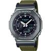 G-Shock Orologio G-Shock GM-2100CB-3AER cinturino tessuto verde militare