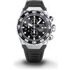 Locman Orologio Locman Mare Crono 300mt nero silicone 0560A01A-00BKNKSK2