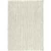 HAMID - Tappeto in Juta Granada 100% Fibra di Iuta Naturale Bianco, Tappeto Morbido e ad Alta Resistenza, Tessuto a Mano, Soggiorno, Camera da Letto, Tappeto Corridoio, Naturale Bianco (170x120cm)