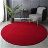 PALVIT Area - Tappeto rotondo, 200 x 200 cm, morbido e soffice, grande, per soggiorno e cucina, tappeto spesso per camera da letto, comodino con retro antiscivolo, lavabile in lavatrice