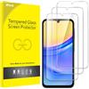 JETech Pellicola Protettiva per Samsung Galaxy A15 4G / 5G 6,5 Pollici, 9H Vetro Temperato Film, Antigraffio, HD Chiaro, Pacco da 3