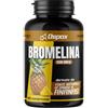 OSPOX Bromelina Forte Drenante 5000 GDU/g Pura 120 Compresse - Detox Anticellulite a base di Ananas per Contrastare Ritenzione Idrica e Cellulite