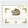 GHIBLI Certificato Miglior Mamma del Mondo, Attestato Elegante con Corona, Regalo Ufficiale e Raffinato per Festa della Mamma o Compleanno, Biglietto Auguri Personalizzato, Diploma con Busta Abbinata