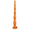 Roluck Giocattolo del sesso Perline anali Plug anale con ventosa Dildo anale in silicone liquido Massaggiatore della prostata Dilatatore dell'ano Stimolazione del punto G (S)