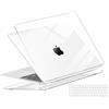 NPUOLS Custodia per MacBook Pro 13 Pollici M1 M2 2026-2022, Cristallo | Cover Rigida Ultra Sottile per Mac Pro 13 Modello A2338 A2289 A2251, con Protezione Tastiera Sottile TPU Versione UE