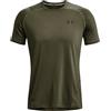 Under Armour Ua Hg Armour Fitted Ss T-shirt, Marine Od Green, XXS-XS Donna