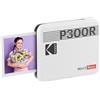 KODAK Mini 3 Retro 4PASS Stampante Fotografica Portatile (7.6x7.6cm) + 8 Fogli, Bianco