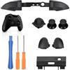 Carreuty Controller Bumper Replacement Compatible with Xbox Series X/S, Replacement LB RB LT RT Bumpers Buttons Set with T8 T6 Screwdriver Repair Parts Kit, Compatible with Xbox Series Controller Gamepad
