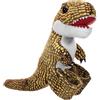 Wild Republic Huggers Glow T-Rex, Peluche, 20 cm, Braccialetto a Scatto, Peluche, Riempimento con Bottiglie d'Acqua Riciclate