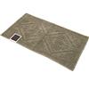 Daunex Tappeto Kris in Puro Cotone Stonewashed con lavorazione jacquard (50x90 cm, Verde)