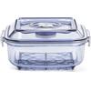 Magic Vac, Contenitore Sottovuoto per Alimenti Executive, Ermetico, con Coperchio, per Conservazione, Cottura Sottovuoto e Marinatura, Lavabile in Lavastoviglie, Capacità 2.5L, BPA-Free, Made in Italy
