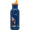 NERTHUS FIH 1160 Piccola bottiglia d'acqua per bambini con tappo a cannuccia a prova di perdite 500 ml, bottiglia d'acqua per bambini