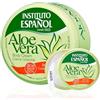 Instituto Español Crema Corpo Idratante Aloe Vera Donna, Uomo, Crema Corpo,Trattamento Quotidiano per la Pelle Secca e Screpolata, Set Viaggio 430ml