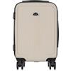 OCHNIK Valigia per bagaglio a mano valigia rigida | materiale: ABS | colore: crema | taglia: S | dimensioni: 53x35x23 cm | capacità: 28 l | 4 ruote | alta qualità