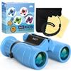 kizplays Binocolo per Bambini, Binocolo piccolo 8x21, Binocolo impermeabile per Adulti e Bambini, Binocolo HD con Borsa, Bird watching, Escursionismo, Turismo, Fauna e Sport