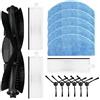 Kit d'accessoires complet pour aspirateur robot Laresar Evol 3, serpillères, filtres et brosses - Nettoyage facile, dura