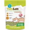 LeoPet TofuLett Lettiera Ecologica Compostabile Per Gatti Alla Soia Profumata Al T? Verde 6 Lt