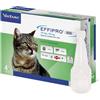 Virbac Effipro Duo Antiparassitario per gatto Spot-On Protezione da Pulci, Larve, Uova e Zecche