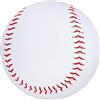Lsaardth Palla da Baseball Morbida, 7.2cm / 2.8in Pu Softball Sport Formazione Palle di Esercizio in Pelle Bovina Training