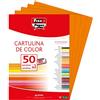 Fixo 11120352 - Confezione di 50 cartoncini, formato A3, colore: arancione