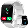 Gydom Smartwatch Uomo Donna, 1.8" Orologio Smartwatch Chiamate, Fitness Tracker con Contapassi Cardiofrequenzimetro SpO2,110 Modalità Sport, Monitoraggio del Sonno, Impermeabile IP68 per Android iOS