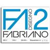 Fabriano Album da disegno Fabriano F2 a 4 angoli 110 g/m² 24x33 cm 10 fogli lisci riquadrati - 04204205