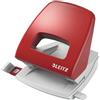 Leitz Perforatore a 2 fori con guida Leitz Metal rim 5005 rosso - 50050325