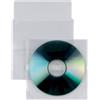 Sei Rota Busta trasparente porta CD/DVD adesiva Sei Rota formato 12,5x12 cm 430102 CF.20 -14