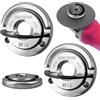 TAGOQUEN 2 Pezzi Dado Flangia Smerigliatrice Serraggio Rapido M14,Dado a Sgancio Rapido M14,Accessori Smerigliatrice Angolare per Dado Flangiato,Compatibile per Smerigliatrici Angolari
