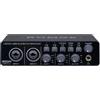 BOMGE U202 Interfaccia Audio USB con Preamplificatore Microfono Porte XLR/TSR/TS, 48V, Risoluzione 32-Bit/192kHz per Registrazione su Computer, Streaming, Podcasting