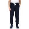 Champion Legacy Icons-Powerblend Terry C-Logo Zip Rib Cuff Pantaloni da Tuta, Nero, L Uomo