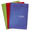 Clairefontaine Calligraphe 7123C Quaderno a punto metallico (un marchio di Clairefontaine) - A4 21x29,7 cm - 96 pagine quadretti grandi - Carta Bianca 70g - copertina carta riciclata verniciata - colore Casuale