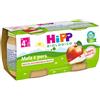 HiPP Omogeneizzato Biologico di Mela e Pera dai 4+ Mesi, 2 x 80g
